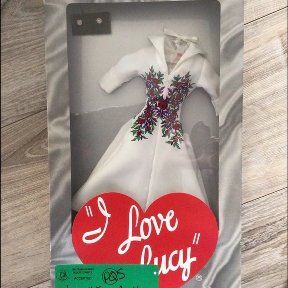Rare Quality Control Sample Franklin Mint I Love Lucy Doll Dress Outfit